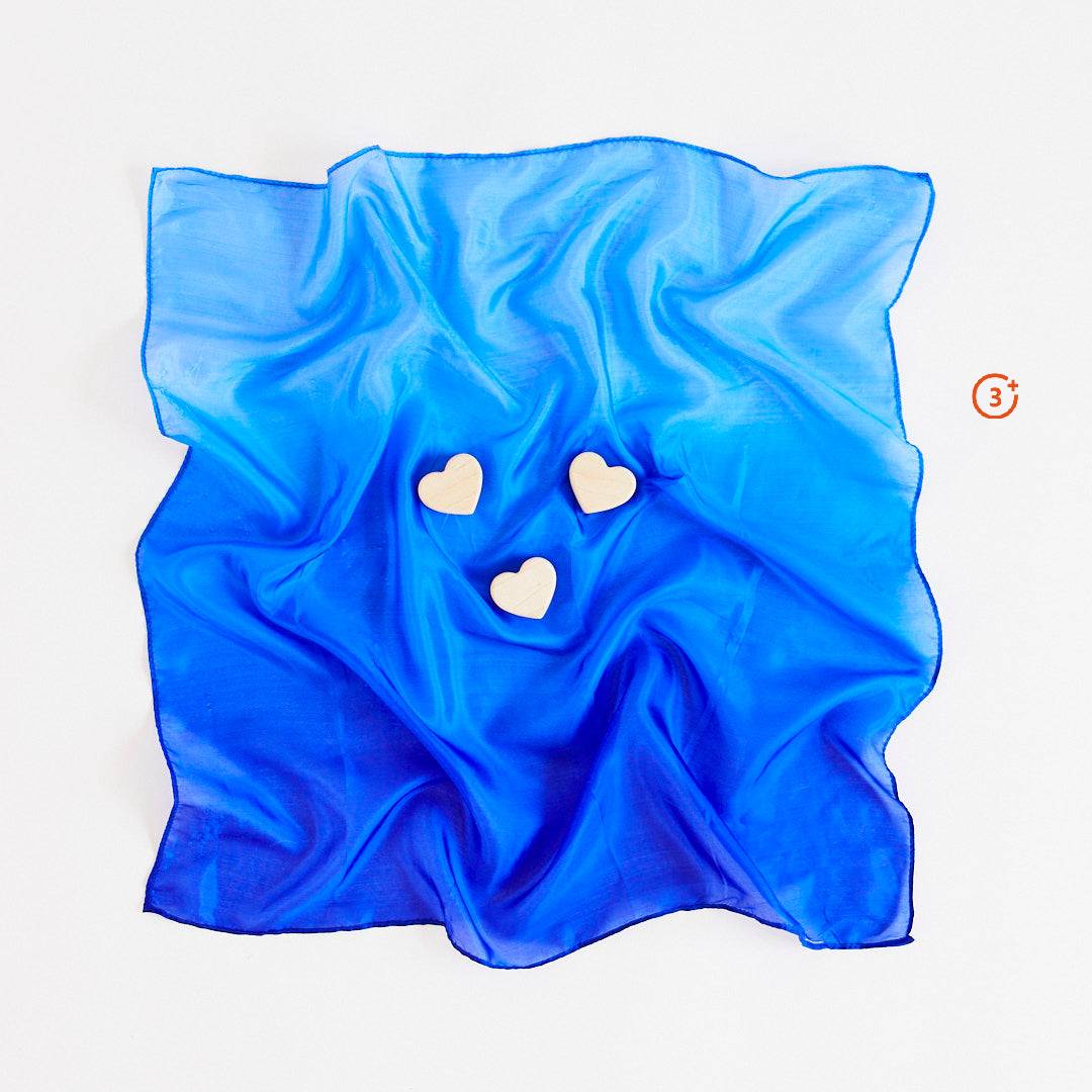 Sarah's Silks Mini Playsilk - Blueberry-Sarah's Silks-Modern Rascals