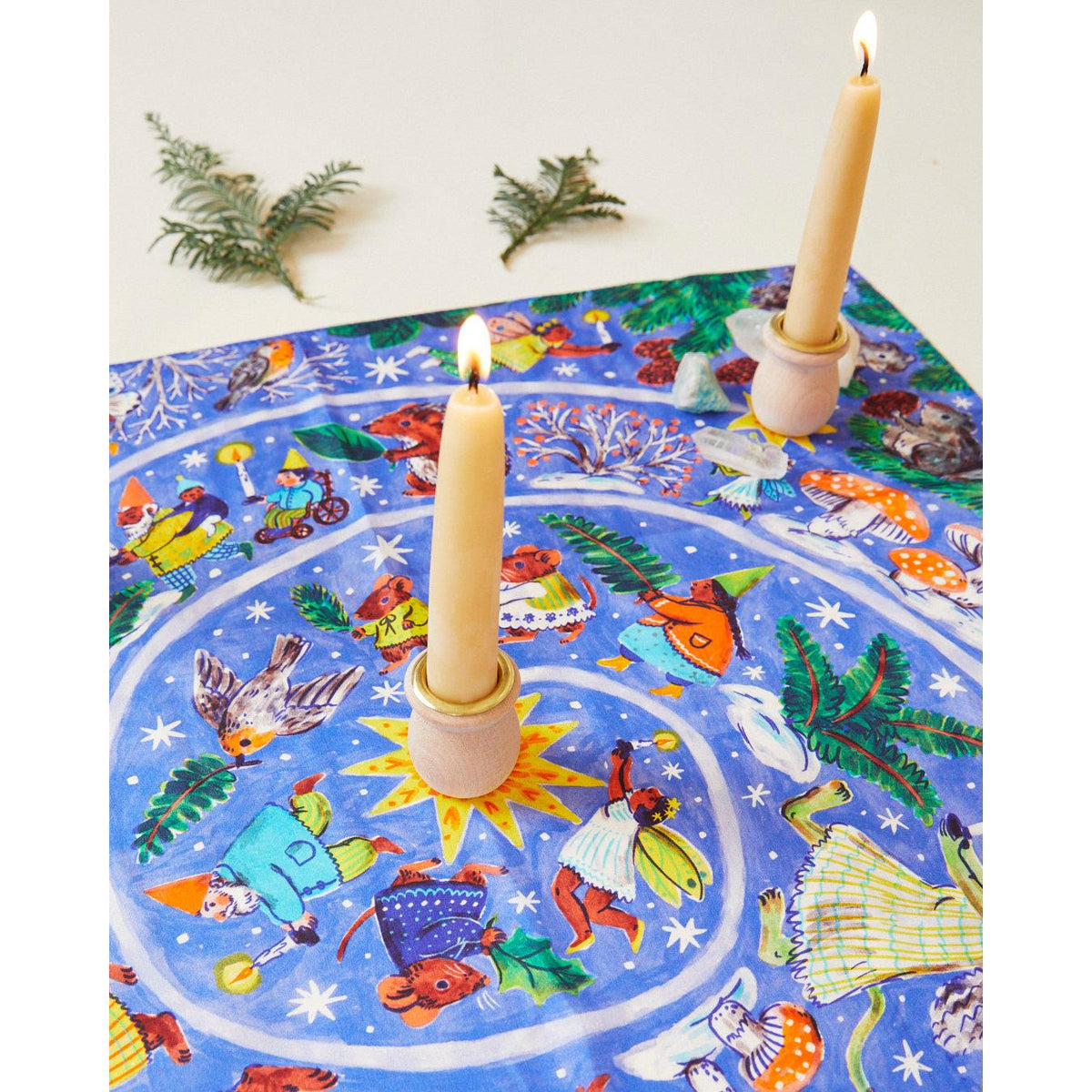 Sarah's Silks MINI Playsilk - Phoebe Wahl Collab Advent Classic Playsilk-Sarah's Silks-Modern Rascals