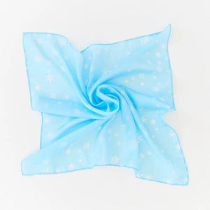 Sarah's Silks Mini Playsilk - Snow-Sarah's Silks-Modern Rascals