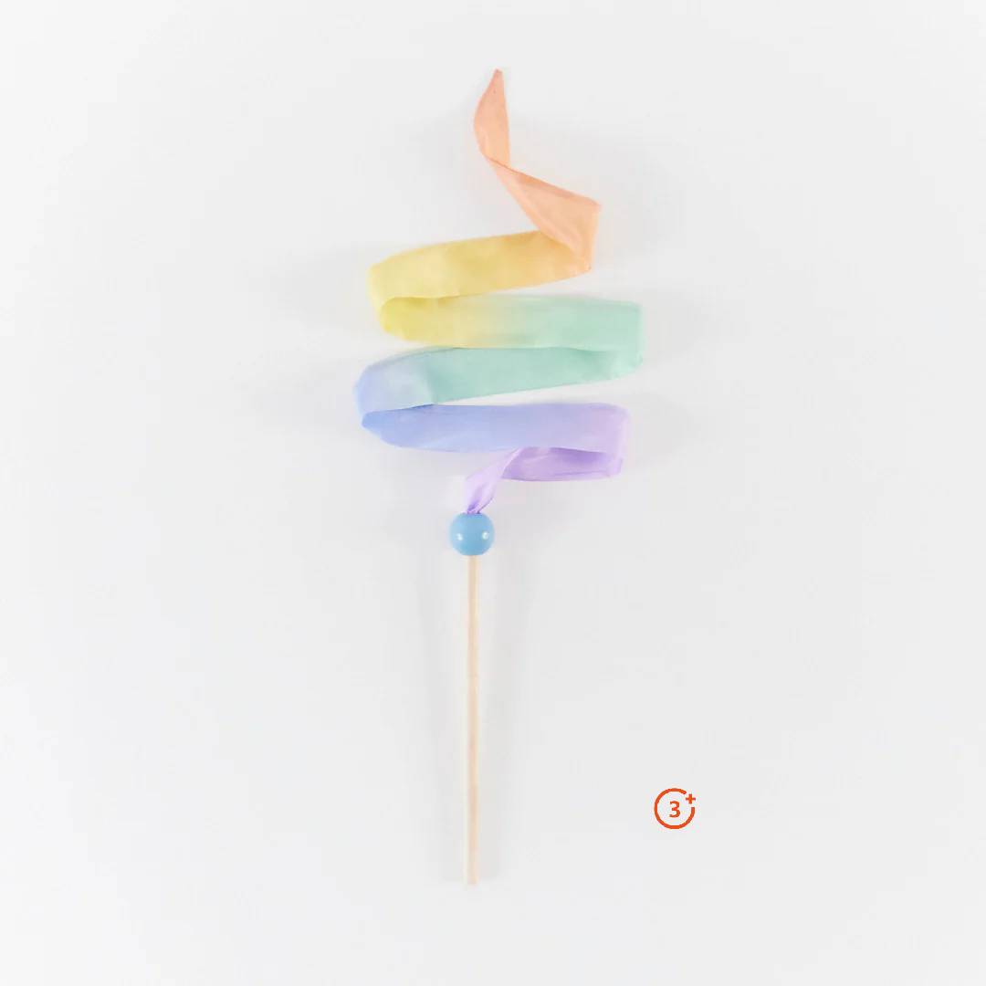 Sarah's Silks Mini Streamers - Soft Rainbow-Sarah's Silks-Modern Rascals