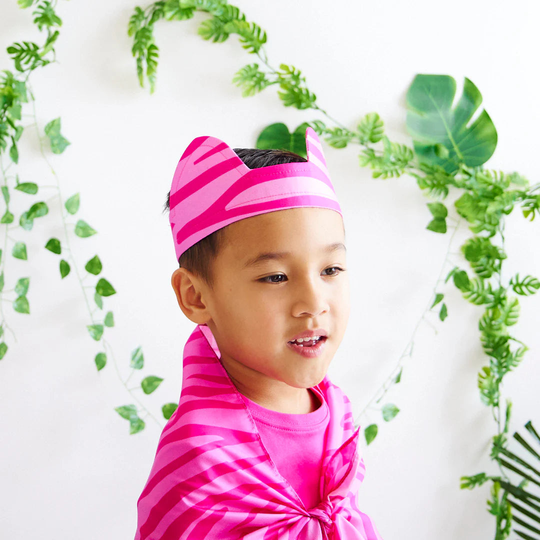 Sarah's Silks Pink Tiger Ears-Sarah's Silks-Modern Rascals