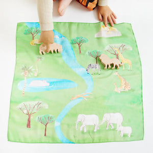 Sarah's Silks Playmap - African Savannah / Safari-Sarah's Silks-Modern Rascals