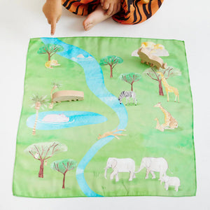 Sarah's Silks Playmap - African Savannah / Safari-Sarah's Silks-Modern Rascals