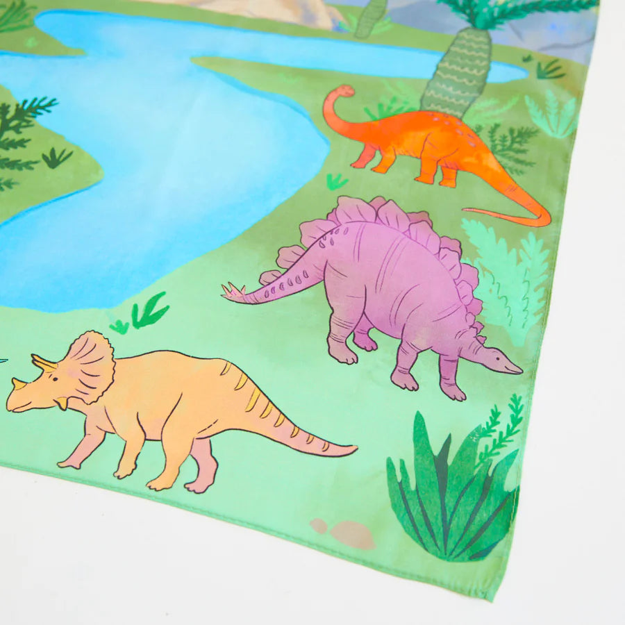 Sarah's Silks Playmap - Dinosaur-Sarah's Silks-Modern Rascals
