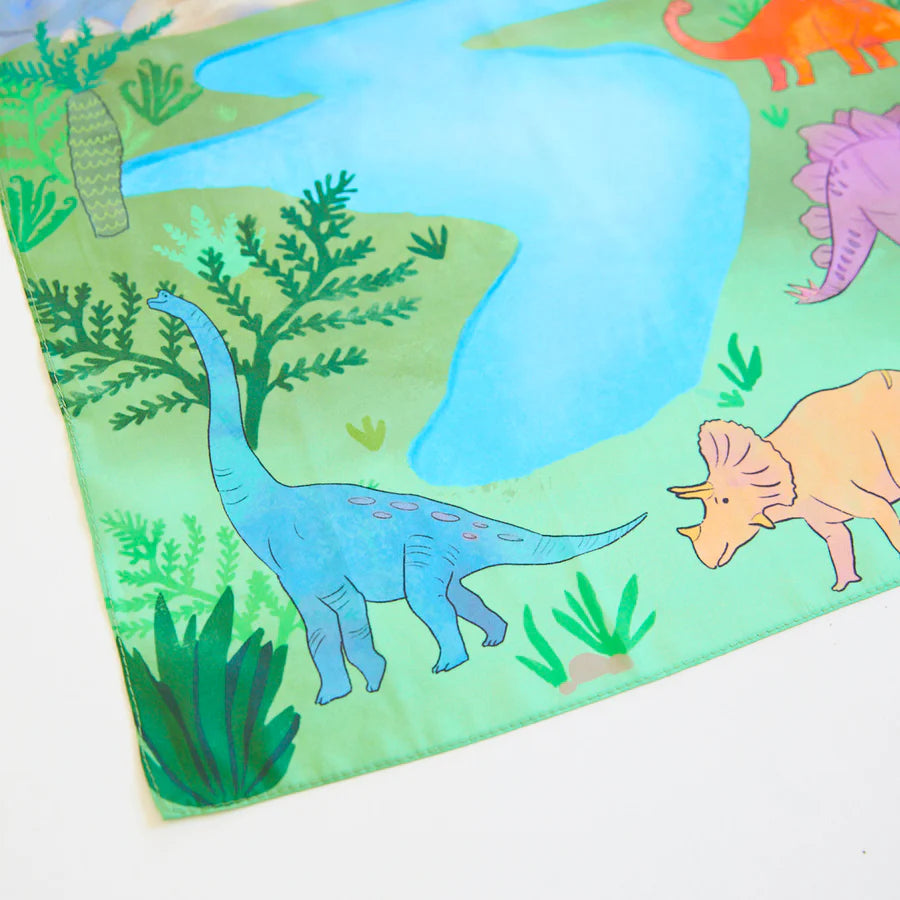 Sarah's Silks Playmap - Dinosaur-Sarah's Silks-Modern Rascals