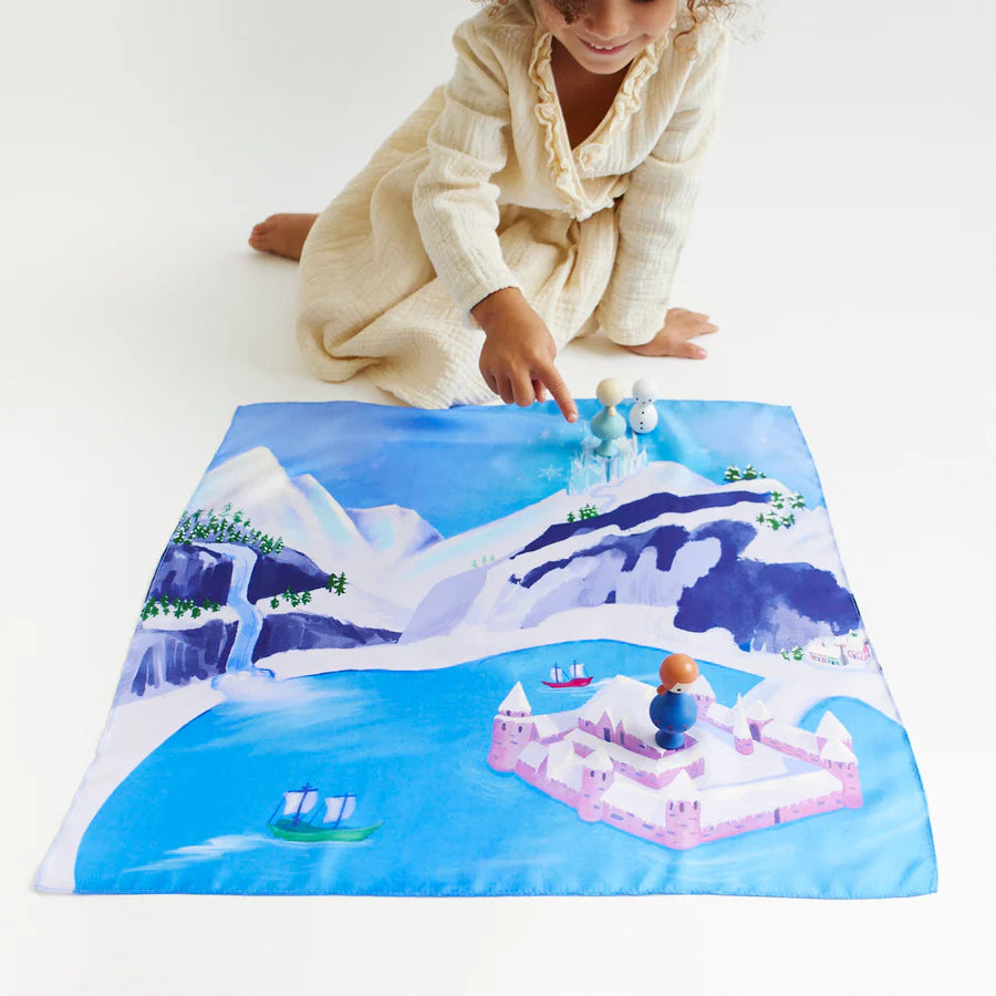 Sarah's Silks Playmap - Frozen-Sarah's Silks-Modern Rascals