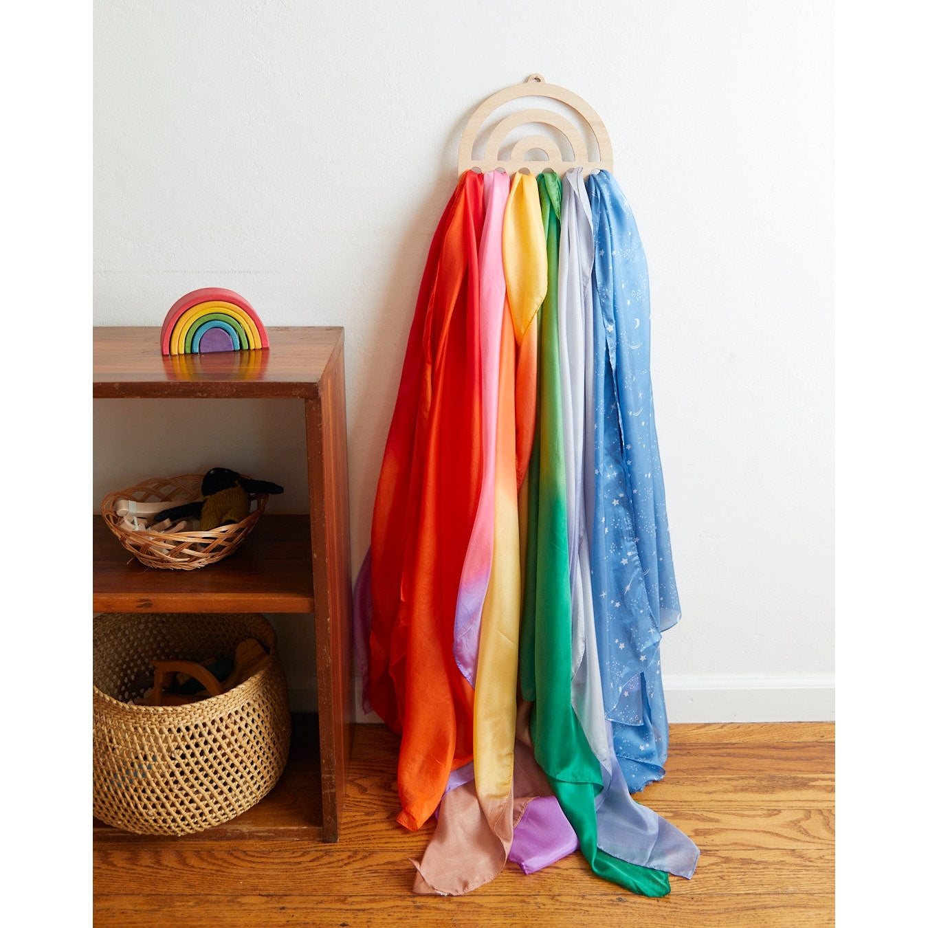 Sarah's Silks Playsilk Display - Rainbow-Sarah's Silks-Modern Rascals
