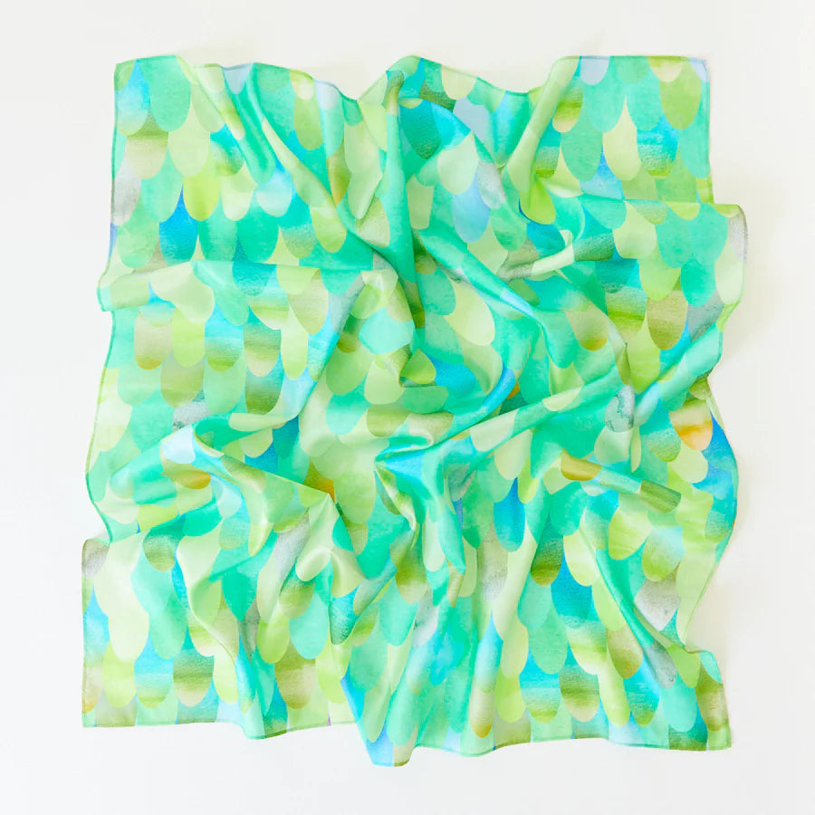 Sarah's Silks Playsilk - Green Dinosaur-Sarah's Silks-Modern Rascals