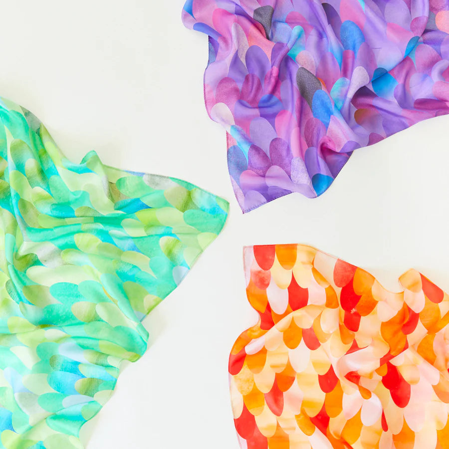 Sarah's Silks Playsilk - Purple Dinosaur-Sarah's Silks-Modern Rascals