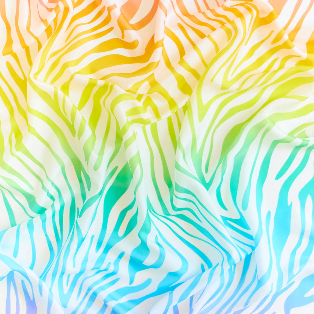 Sarah's Silks Playsilk - Rainbow Zebra-Sarah's Silks-Modern Rascals