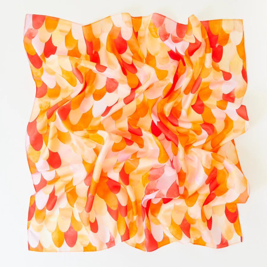 Sarah's Silks Playsilk - Red Dinosaur-Sarah's Silks-Modern Rascals