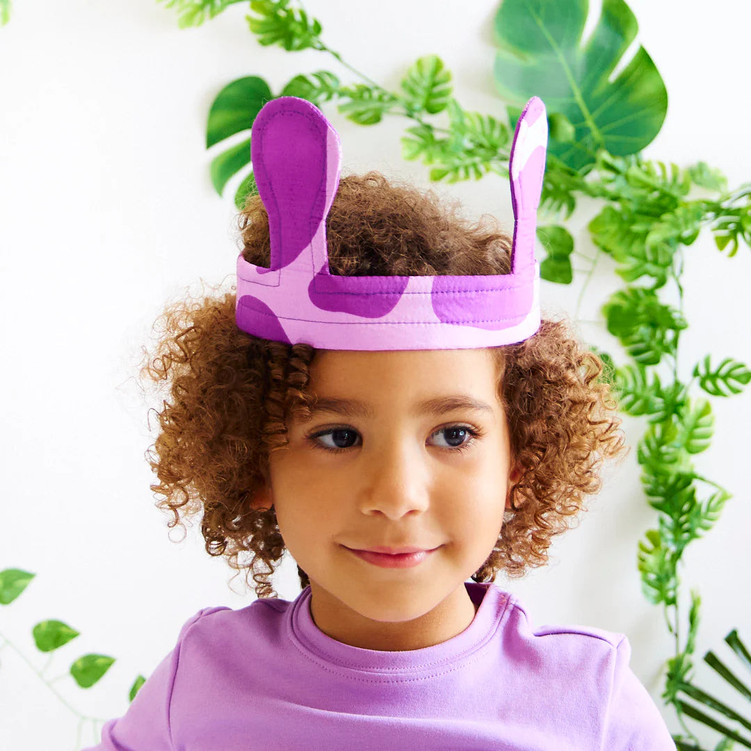 Sarah's Silks Purple Giraffe Ears-Sarah's Silks-Modern Rascals