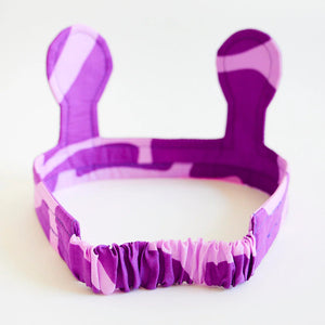 Sarah's Silks Purple Giraffe Ears-Sarah's Silks-Modern Rascals