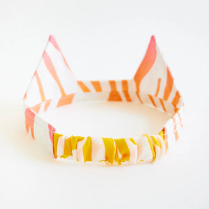 Sarah's Silks Rainbow Zebra Ears-Sarah's Silks-Modern Rascals