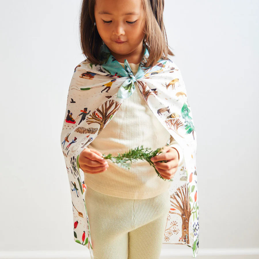 Sarah's Silks Seek and Find Playsilk - Snowy Day-Sarah's Silks-Modern Rascals