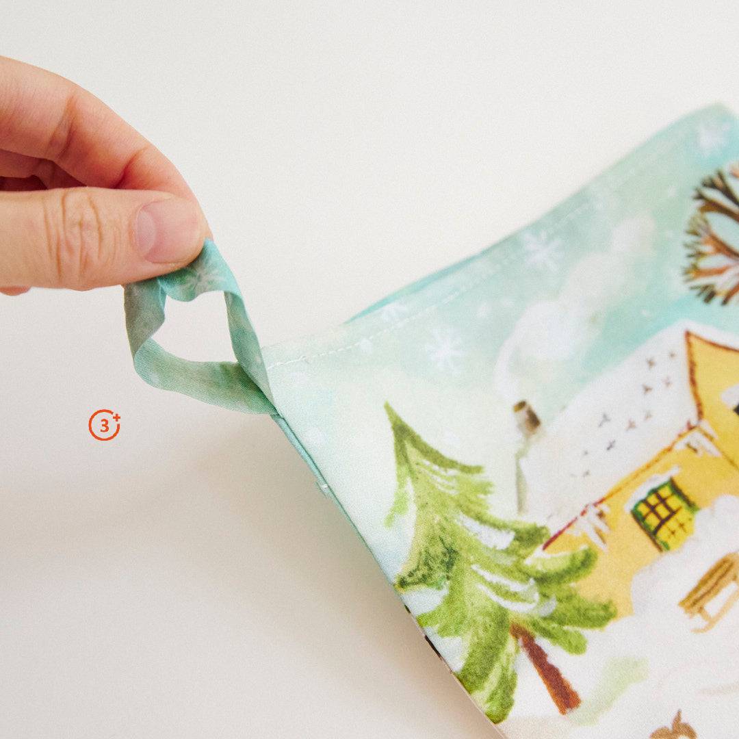 Sarah's Silks - Snowy Day Stocking-Sarah's Silks-Modern Rascals