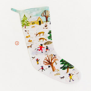 Sarah's Silks - Snowy Day Stocking-Sarah's Silks-Modern Rascals