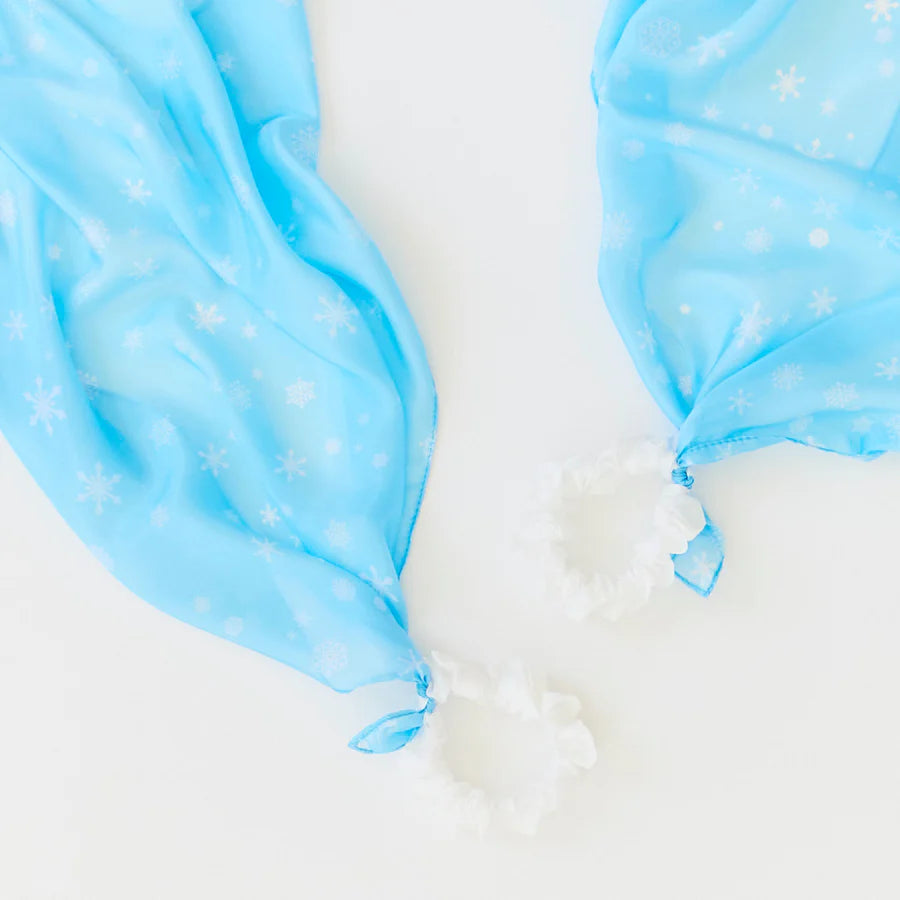 Sarah's Silks Wrist Streamers - Snow-Sarah's Silks-Modern Rascals