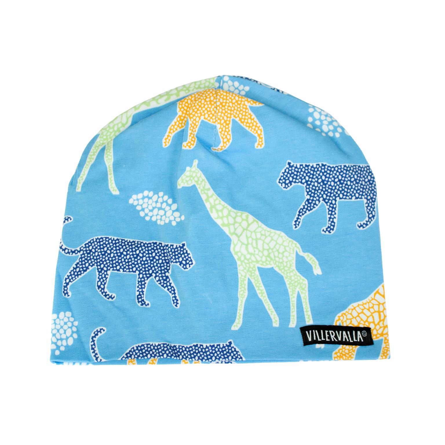 Savannah Print Hat in Aqua - 2 Left Size 2-4 & 8-10 years-Villervalla-Modern Rascals