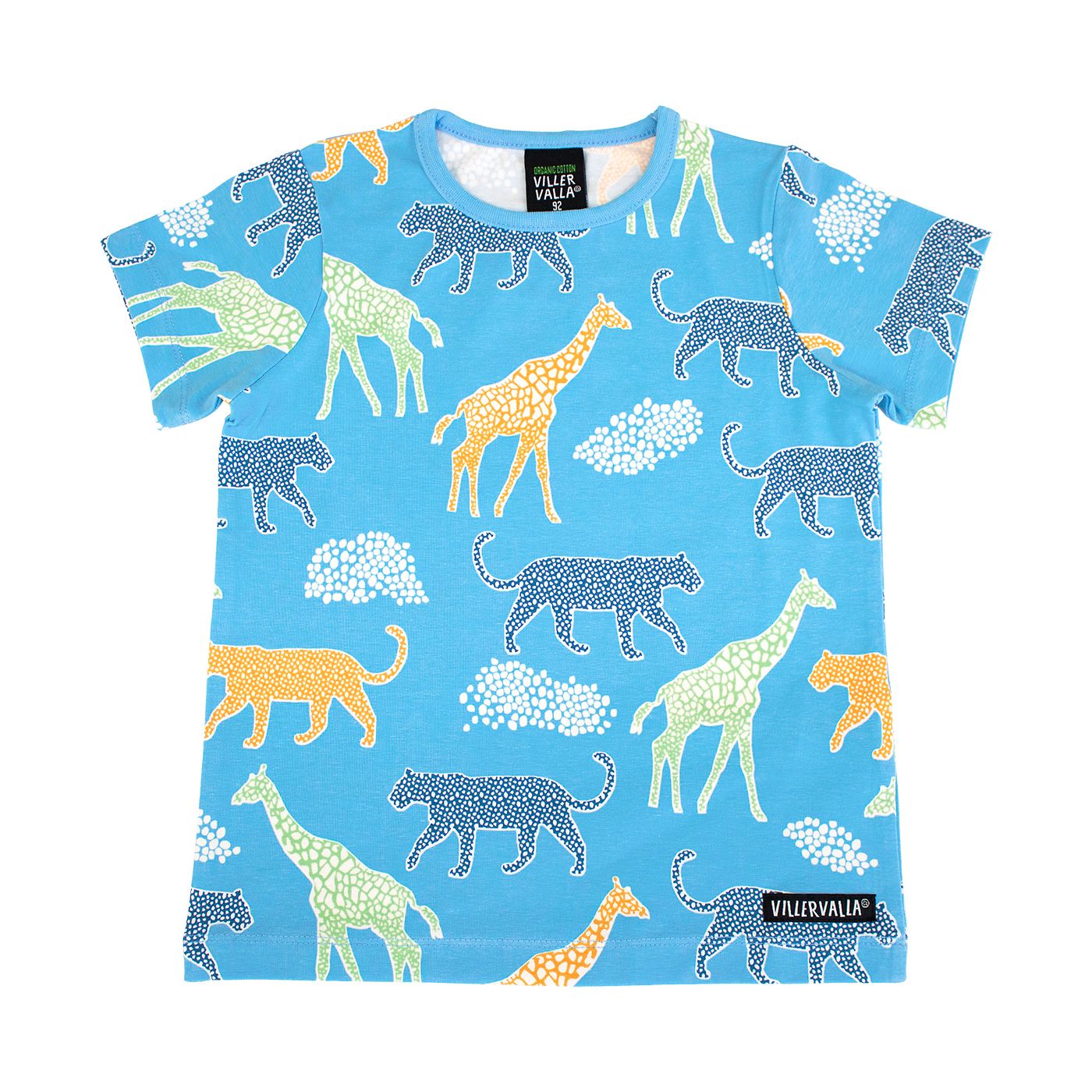 Savannah Short Sleeve Shirt - Aqua - 1 Left Size 9-10 years-Villervalla-Modern Rascals