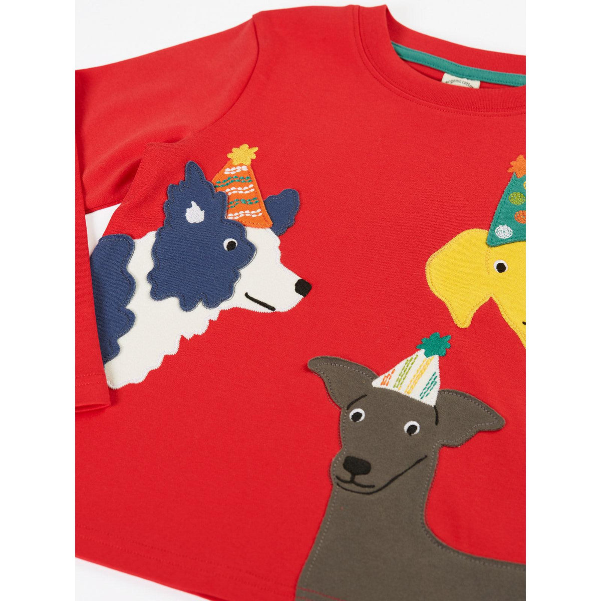 Scarlet / Dogs Adventure Circular Top-Frugi-Modern Rascals