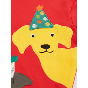 Scarlet / Dogs Adventure Circular Top-Frugi-Modern Rascals