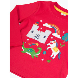 Scarlet/Magic Adventure Applique Top-Frugi-Modern Rascals