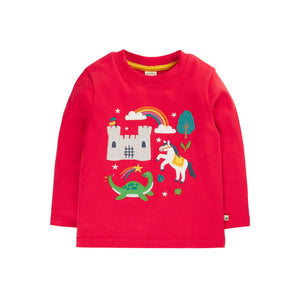 Scarlet/Magic Adventure Applique Top-Frugi-Modern Rascals