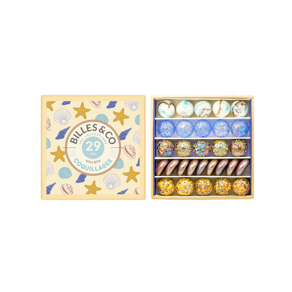 Sea Shells - Mini Box-Billes and Co-Modern Rascals