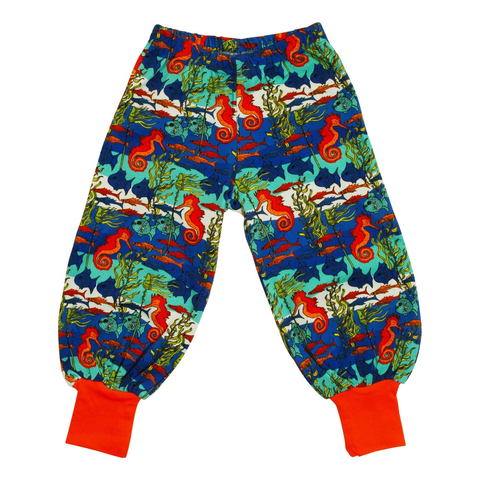 Seahorses Baggy Pants - 1 Left Size 10-12 years-Duns Sweden-Modern Rascals