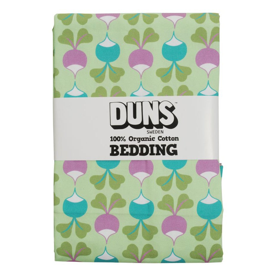 SECONDS - DUNS Sweden Radish Patina Green Bedding - Duvet Cover & Pillow Case for Crib-Warehouse Find-Modern Rascals