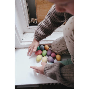 SECONDS - Grapat Loose Parts Happy Eggs - 12 pieces-Warehouse Find-Modern Rascals