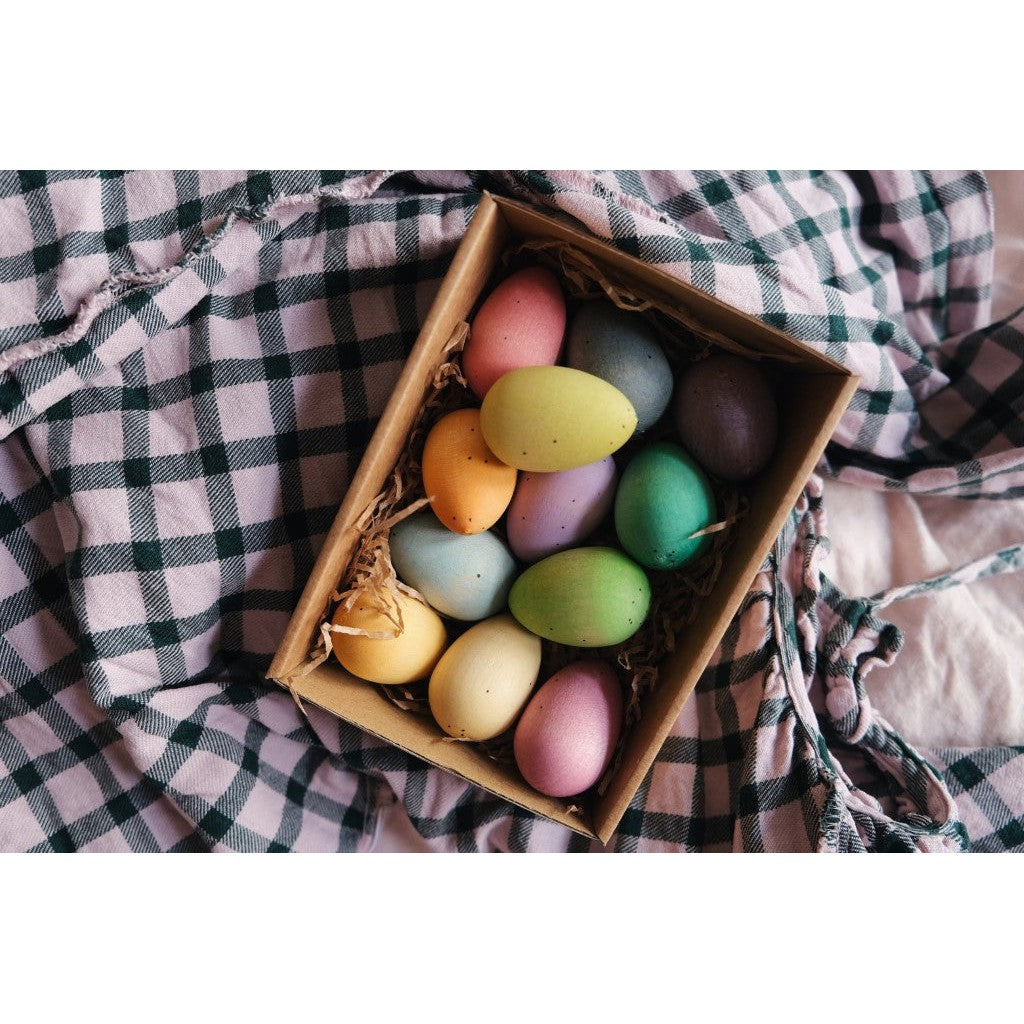 SECONDS - Grapat Loose Parts Happy Eggs - 12 pieces-Warehouse Find-Modern Rascals