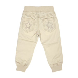 SECONDS - Villervalla Relaxed Trousers in Sand - Size 8-9 (134cm)-Warehouse Find-Modern Rascals