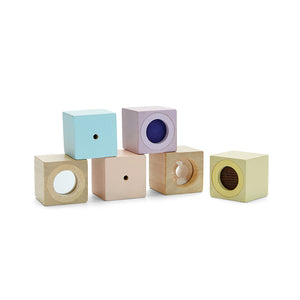 Sensory Blocks - Pastel-PlanToys-Modern Rascals