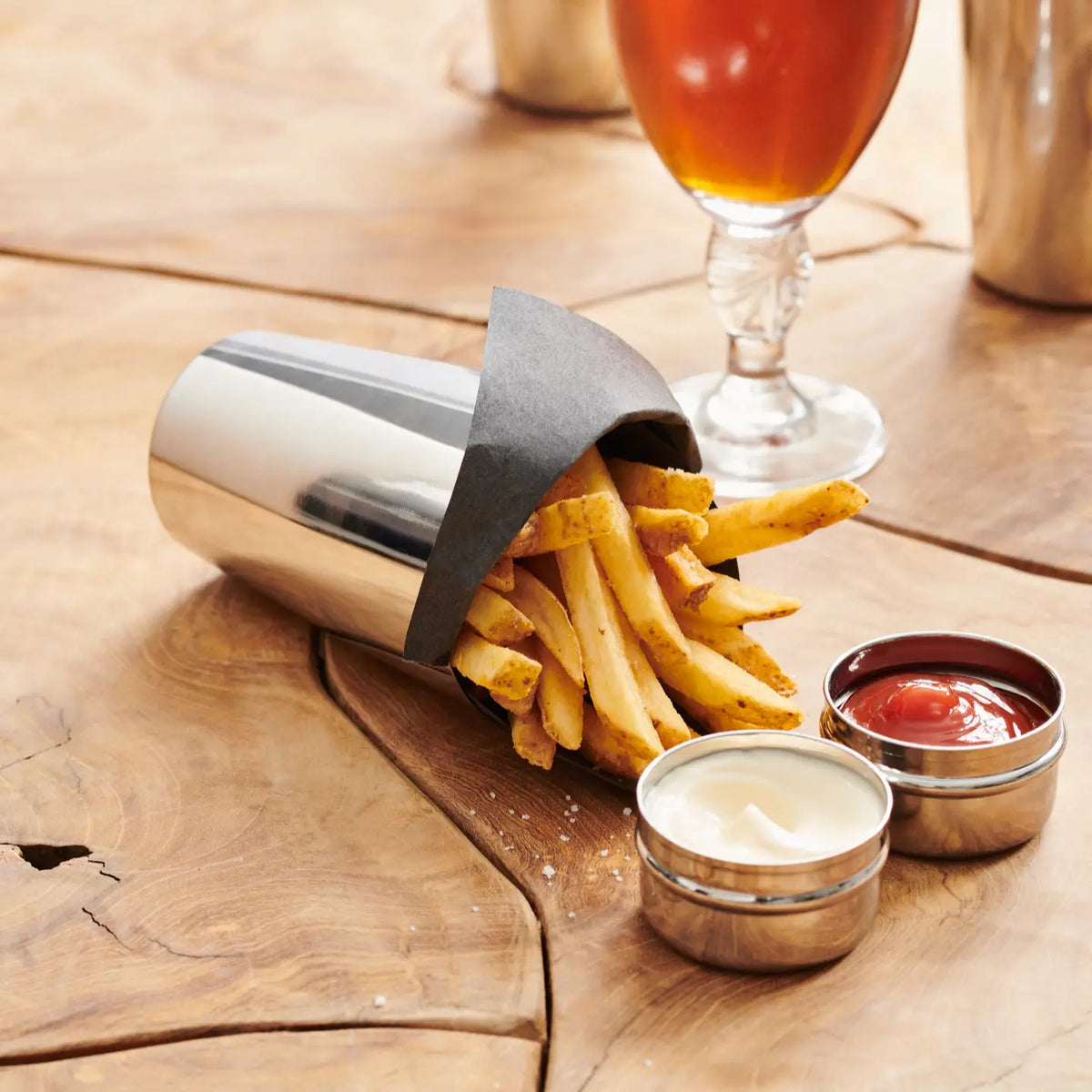 Set of Four 300ml Cups-Dalcini Stainless-Modern Rascals