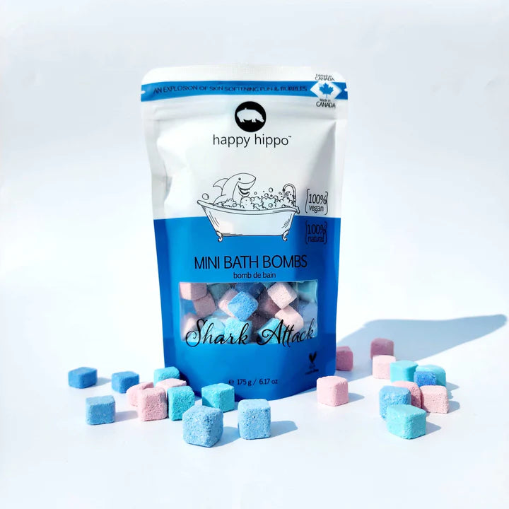 Shark Attack Mini Bath Bombs-Happy Hippo Bath Co.-Modern Rascals
