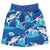 Sharks Shorts in Brilliant Blue - 2 Left Size 2-3 & 11-12 years-Smafolk-Modern Rascals