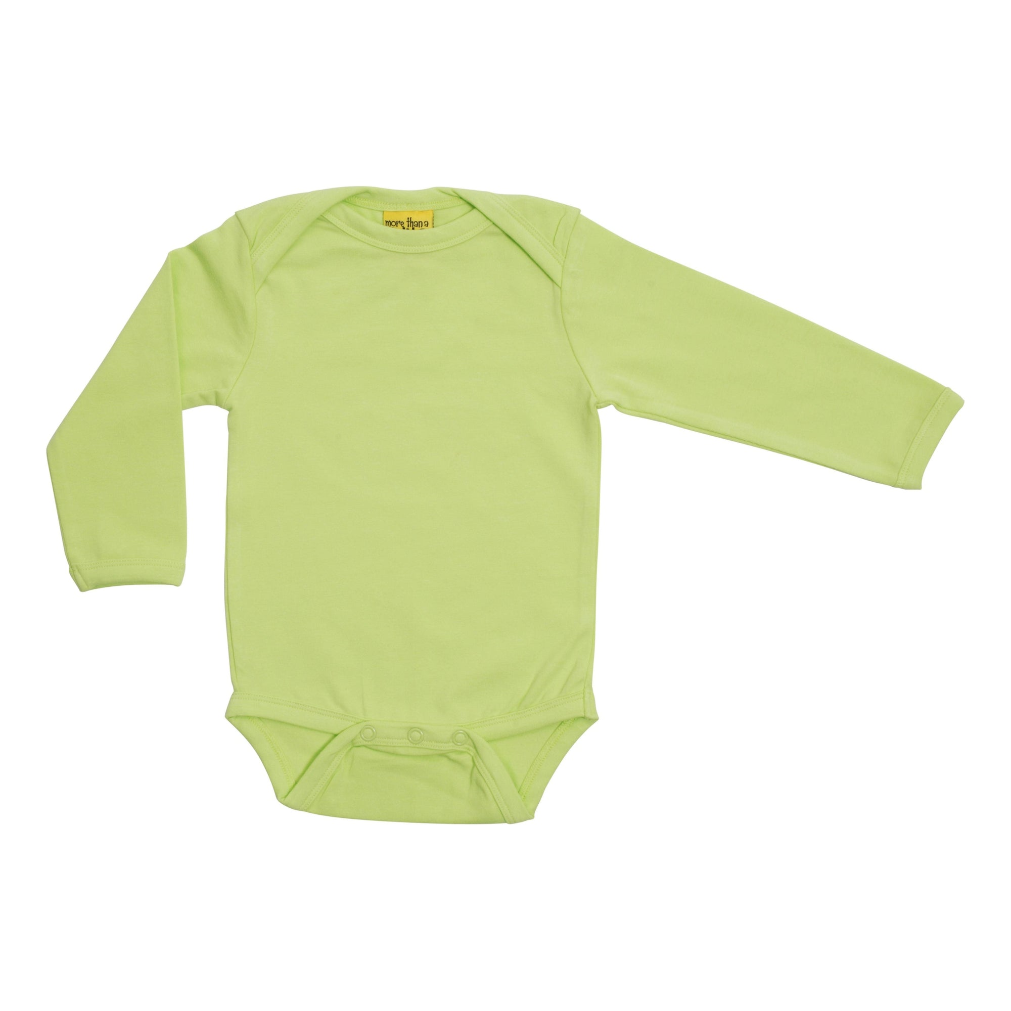 Sharp Green Long Sleeve Onesie - 1 Left Size 9-12 months-More Than A Fling-Modern Rascals