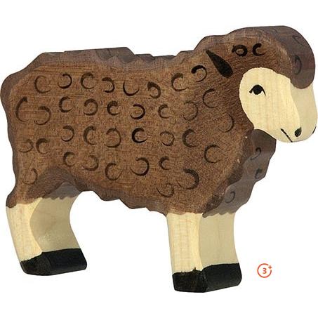Sheep - Standing, Black-Holztiger-Modern Rascals