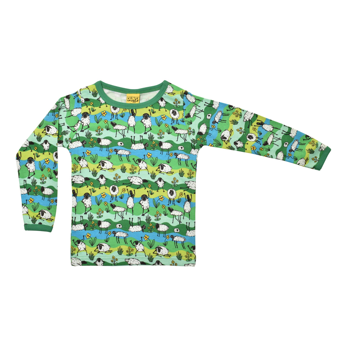Sheep Tricks Long Sleeve Shirt - 2 Left Size 6-7 & 12-13 years-Duns Sweden-Modern Rascals
