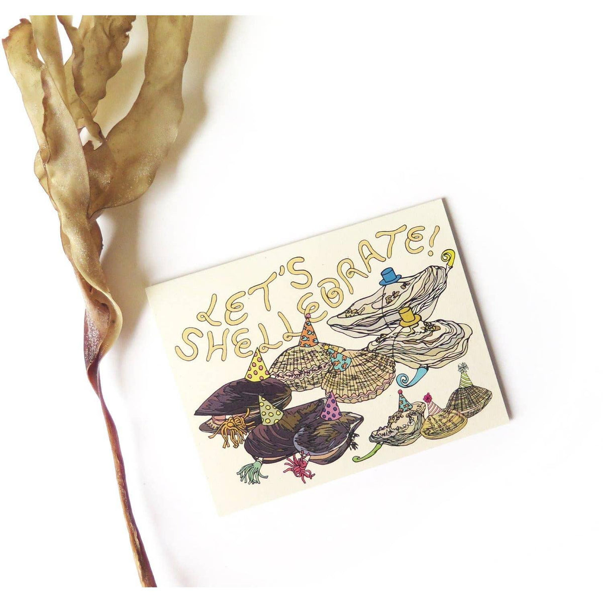 Shellebrate Card-Wild Life Illustration Co.-Modern Rascals
