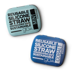 Silikids Single Reusable Straw in a Travel Tin-GoSili-Modern Rascals