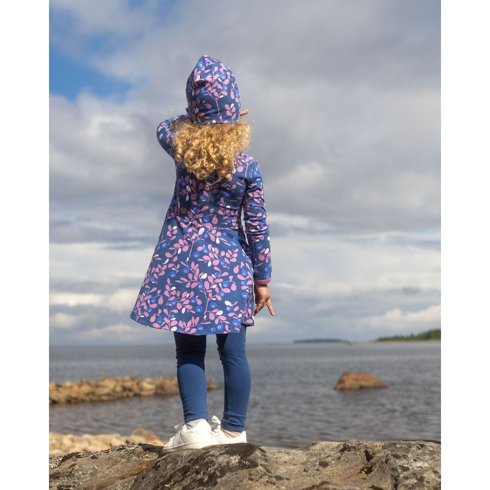 SINNA Long Sleeve Dress - Blueberry in Lilac - 1 Left Size 2-3 years-PaaPii-Modern Rascals