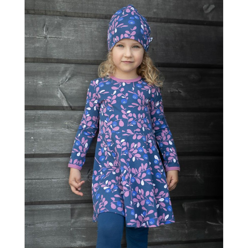 SINNA Long Sleeve Dress - Blueberry in Lilac-PaaPii-Modern Rascals