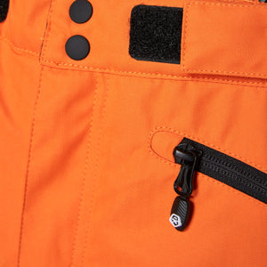 Ski Pants With Pockets - Orange-Color Kids-Modern Rascals