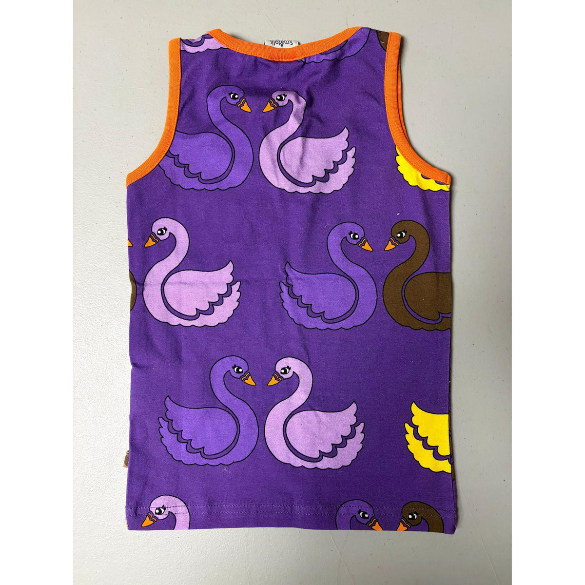 Smafolk Swan Tank Top - Size 4-5 Years (110cm)-Warehouse Find-Modern Rascals