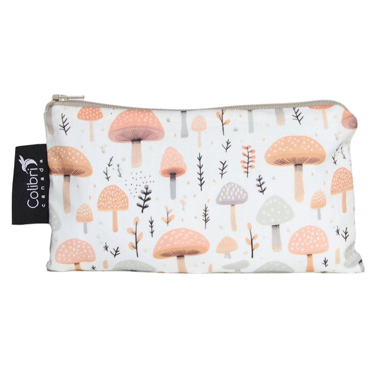 Snack Bag - Medium - Mushrooms-Colibri-Modern Rascals
