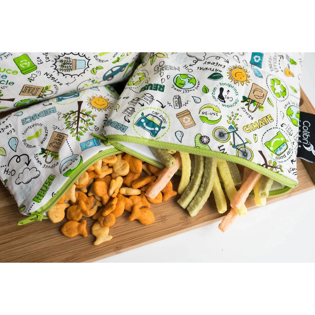 Snack Bag - Medium - Sloths-Colibri-Modern Rascals