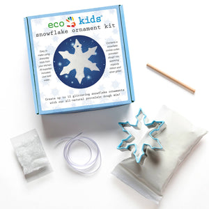 Snowflake ornament kit-eco-kids-Modern Rascals